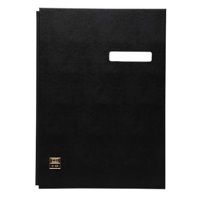 ELBA Vloeiboek Signature Book, 20 Compartments, PVC Red karton, polypropyleen 245 x 340 mm Zwart