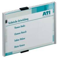 DURABLE Deurbord aluminium 14,9 x 5,3 cm