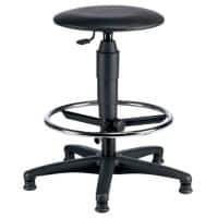 TOPSTAR Draaikruk Kunstleder Zonder armleuning Verstelbare zithoogte Zwart 110 kg TEC 60/60C  5 Wieltjes  