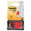 Post-it Indexen 25,4 x 43,2 mm Rood 50 Strips