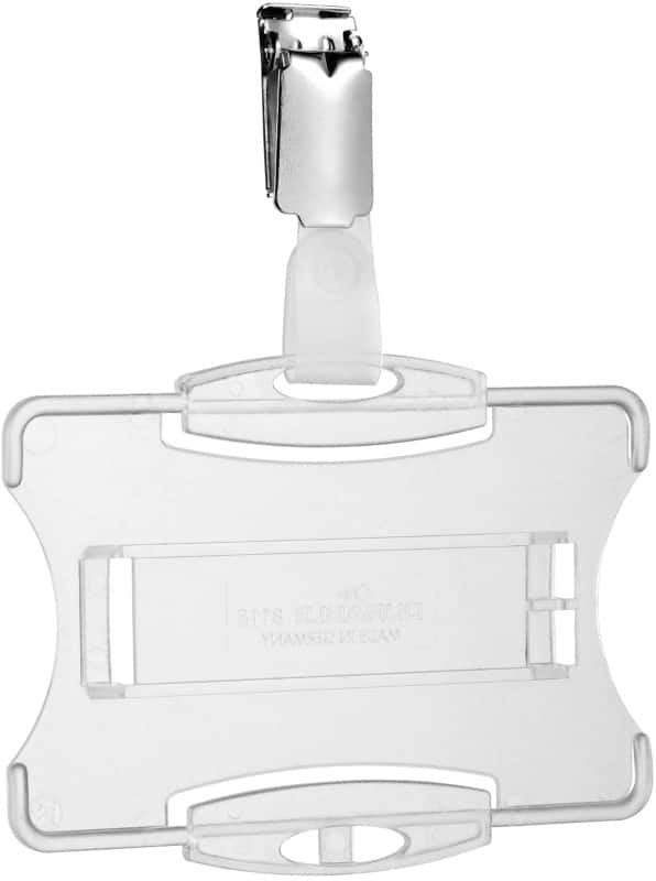 DURABLE Naambadge met klem 811819 155 x 215 cm Pak van 25 stuks