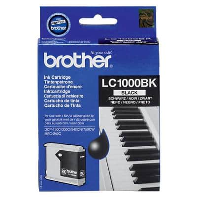 Brother LC1000BK Origineel Inktcartridge Zwart