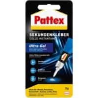 Pattex Secondelijm Permanent Ultra Gel Transparant PSG2C 3 g