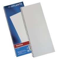 Djois Atlanta Registerboek 13,5 x 33 cm 100 Pagina's Gelinieerd Blauw 25 Vellen