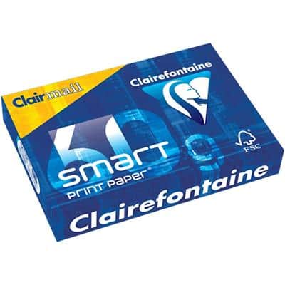 Clairefontaine Smart Print A4 Print-/ kopieerpapier 60 g/m² Reliëf Wit 500 Vellen