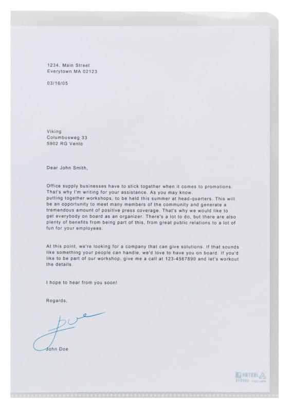 Rexel L-map A4 Transparant PP (Polypropeen) 120 micron 50 Stuks