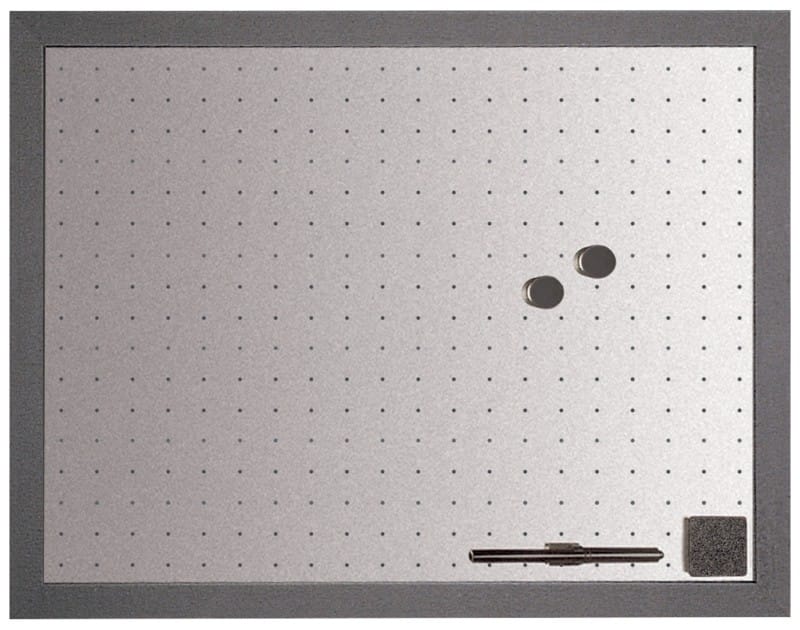 Bi-Office Black Shadow Whiteboard Magnetisch Gelakt staal 60 (B) x 45 (H) cm