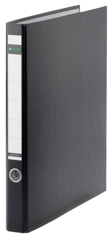 Leitz Soft Click 20 mm Tabblad Karton, pp (polypropeen) A4 2 Ringen Zwart