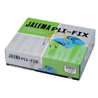 Jalema Archiefbinders Pli-Fix Geel metaal, kunststof 14,1 x 22,1 x 7,4 cm 100 stuks