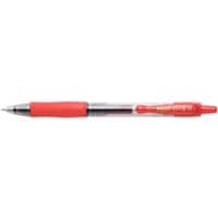 Pilot G2 inklapbaar Gelpen Rood 0.4 mm Medium Kegelvormig Navulbaar Recycled