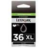Lexmark 36XL Origineel Inktcartridge 18C2170E Zwart