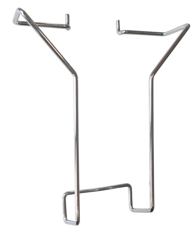 Kerkmann A5 Folderrek Zilver 6923 152 (B) x 33 (D) mm 2 Stuks