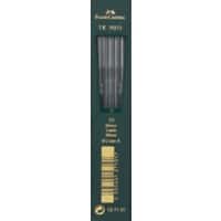 Faber-Castell Vulpotlood-vulling 2,0 mm 2B Zwart TK 9071 10 Stuks