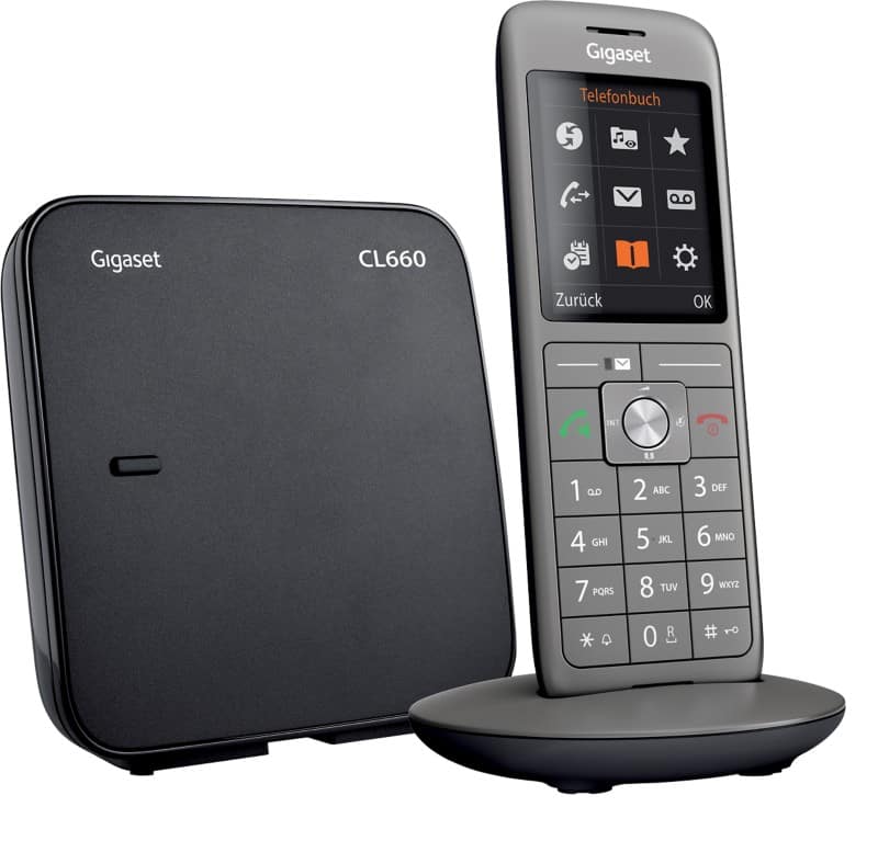 Gigaset DECT-telefoon CL660 Antraciet