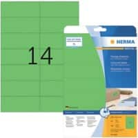 HERMA Multifunctionele Etiketten 5061 A4 Groen Rechthoekig 105 x 42,3 mm 280 Etiketten per pak