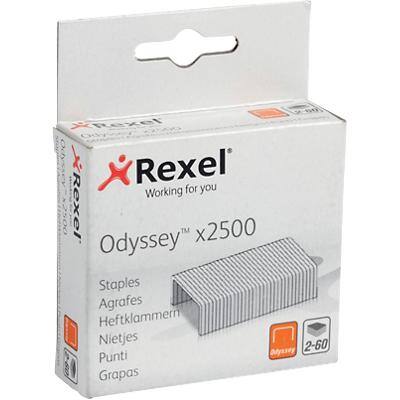 Rexel Odyssey Heavy Duty Nietjes 2100050 Verzinkt 2500 Stuks