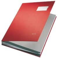 Leitz 57000025 Vloeiboek Rood A4 80 g/m²