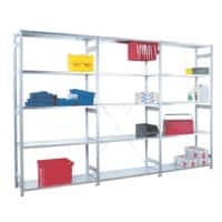 ARNO SPACE Epsilon voor werkplaats Gegalvaniseerd staal Vervolgelement 1.000 x 600 x 2.000 mm Grijs