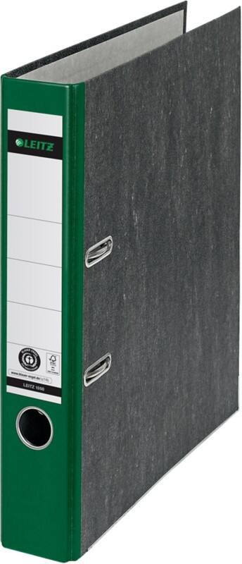 Leitz 180° Smal Ordner A4 52 mm Groen 2 Ringen 1050 Wolkenmarmer Staand Gerecycled
