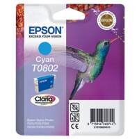 Epson T0802 Origineel Inktcartridge C13T08024011 Cyaan