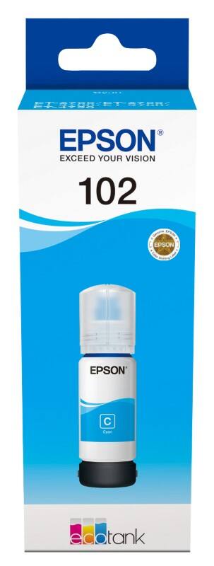 Epson 102 Origineel Inktfles C13T03R240 Cyaan 70 ml