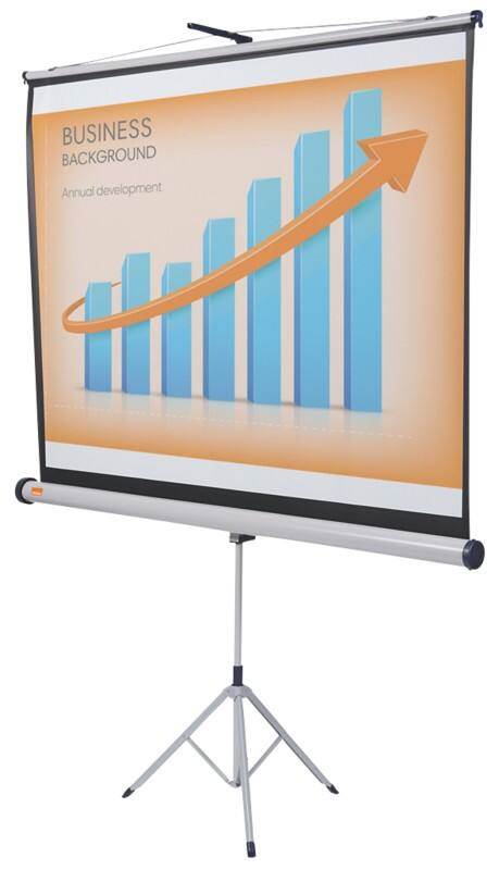 Nobo Flexibel Projectiescherm 1902395 Statiefmodel Formaat 4:3 150 x 113 cm