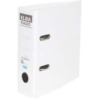 ELBA Rado Plast Breed Ordner A5 75 mm Wit 2 Ringen 100022642 Karton, PP (Polypropeen) Staand
