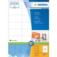 HERMA Laser Etiketten 4453 Klevend A4 Wit 7 x 3,6 cm  100 Vellen à 24 Etiketten