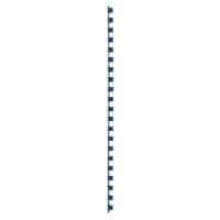 GBC Plastic Inbindruggen Blauw 8 mm 45 Vel A4 100 Stuks
