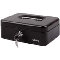 Viking Geldkist Sleutel 3 204 x 150 x 74 mm Zwart