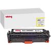 Compatible Viking HP 305A Tonercartridge CE412A Geel