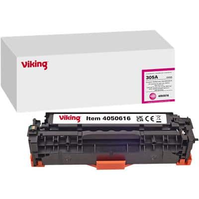 Viking 305A compatibele HP tonercartridge CE413A magenta