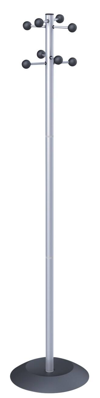 Realspace Kapstok 38 x 380 x 1700mm Zilver