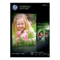 HP Inkjet Everyday Fotopapier Glanzend A4 200 g/m² Wit 100 Vellen