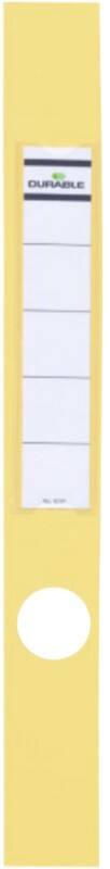 DURABLE ORDOFIX Rug etiketten 40 mm Geel 10 Pieces