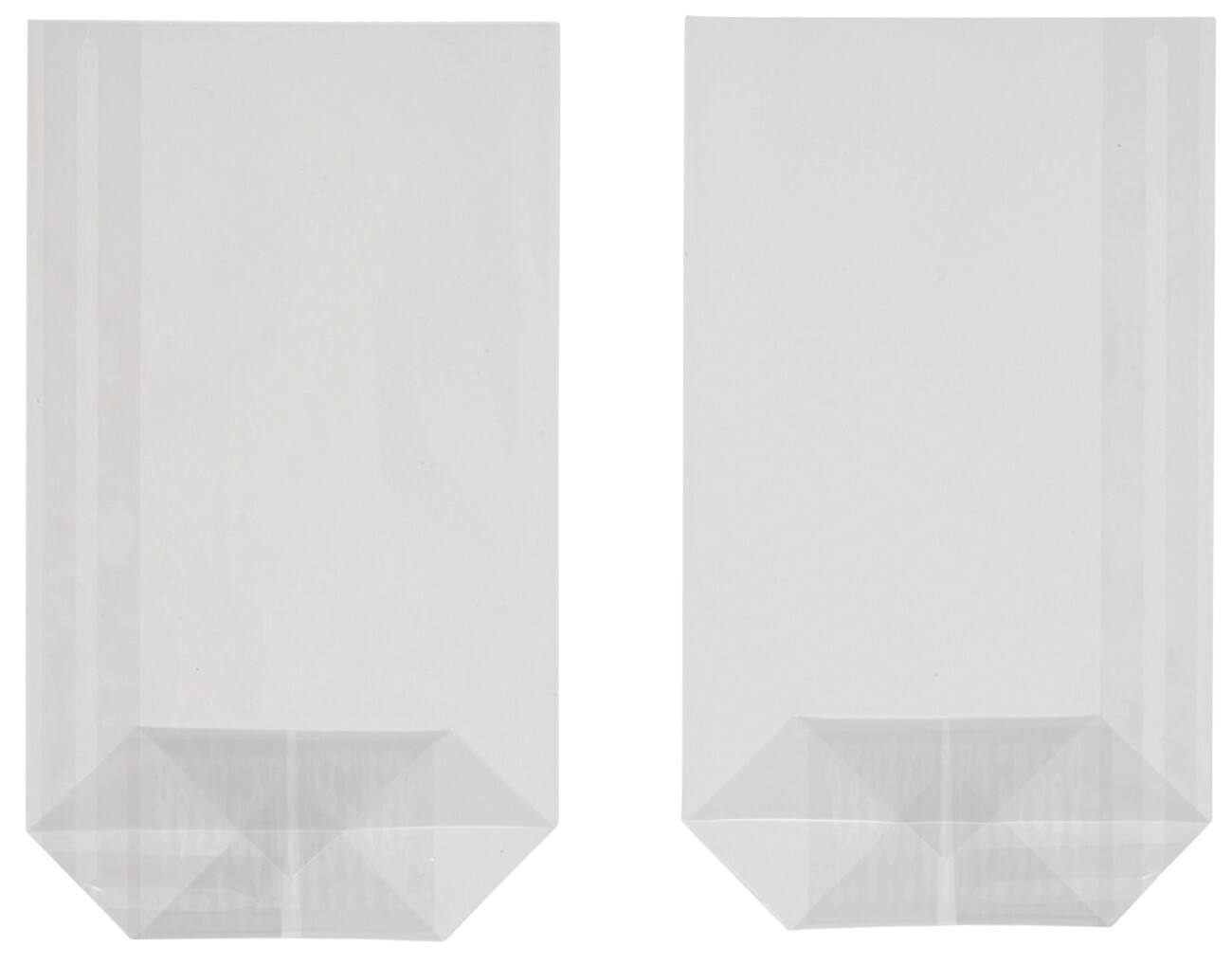 PAPSTAR Zakjes Transparant 9,5 x 4 x 16 cm 10 Stuks