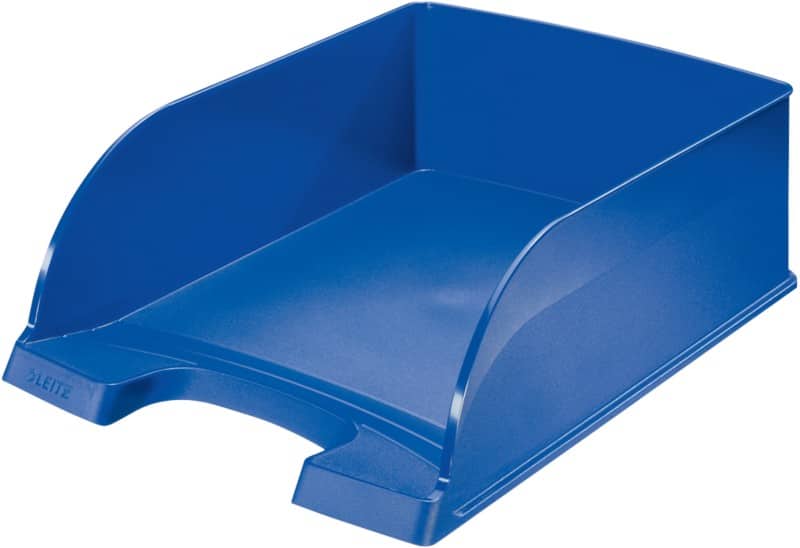 Leitz Plus Brievenbakje 5233 Jumbo A4 Blauw 25,5 x 35,7 x 10,3 cm