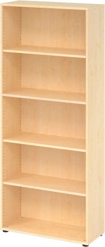 Hammerbacher Matrix Gemelamineerde spaanplaat Archiefkast 4 Planken 800 x 330 x 1.880 mm Bruin Ahorn