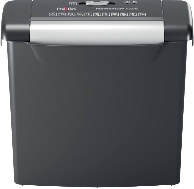 Rexel Momentum S206 Papierversnipperaar Stroken Veiligheidsniveau P-2 6 Vel
