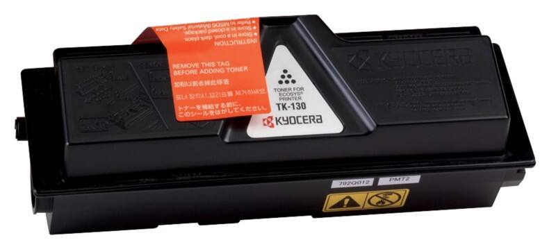 Kyocera TK-130 Origineel Tonercartridge Zwart