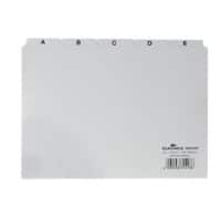 DURABLE 365002 Alfabetische tabbladindex Wit A5 liggend Plastic 21 x 14,8 cm 25 Stuks