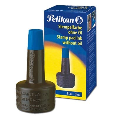 Pelikan 351213 Stempelinkt Blauw 4,3 x 8,4 cm