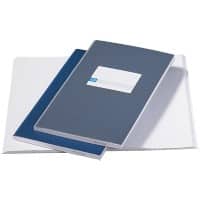 Djois Atlanta Registerboek Blauw Gelinieerd A5 16,5 x 21 cm 80 g/m² 100 vel