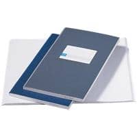 Jalema Registerboek Blauw Gelinieerd A5 16,5 x 21 cm 80 g/m² 100 vel