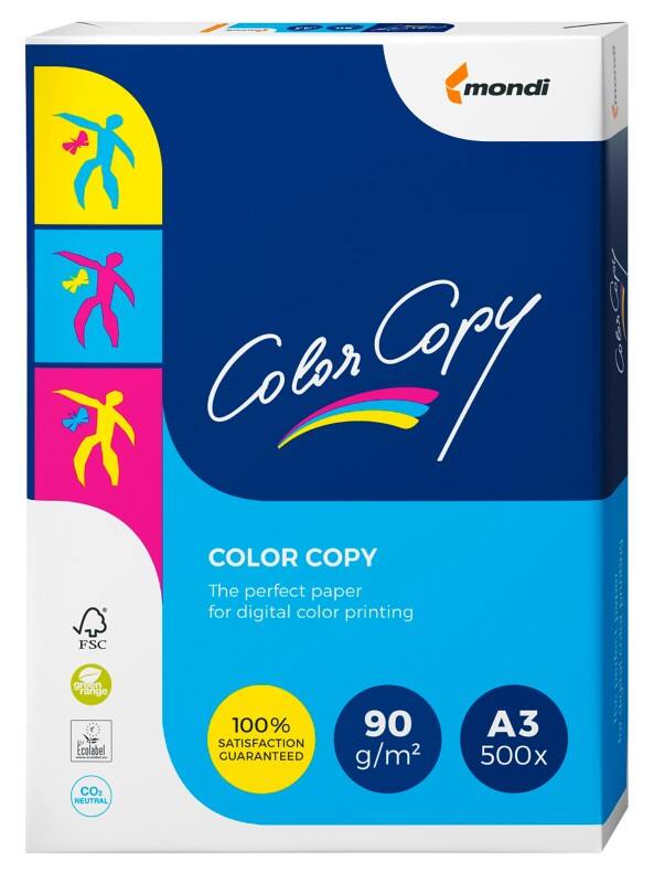 Color Copy A3 Kopieerpapier  90 g/m² Satijn Wit 500 Vellen