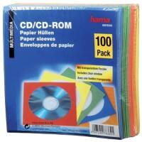 Hama CD/DVD-hoes 100 Stuks
