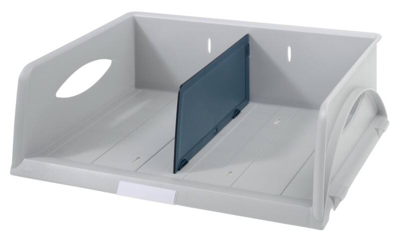 Leitz Sorty Brievenbakje WOW Grijs A4 Polystyreen 40,5 x 30 x 12,5 cm