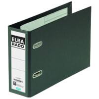 ELBA Rado Plast Ordner A5 75 mm Zwart 2 ringen 100022638 Karton, PP (Polypropeen) Liggend