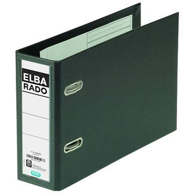ELBA Rado Plast Ordner A5 75 mm Zwart 2 ringen 100022638 Karton, PP (Polypropeen) Liggend