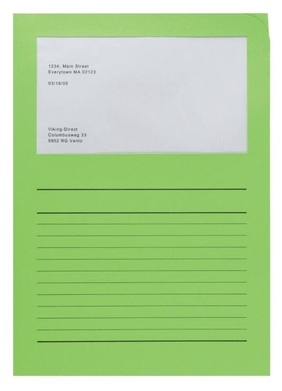 Elco Ordo Classico Sorteermap A4 Intens groen Papier 120 g/m² 100 Stuks